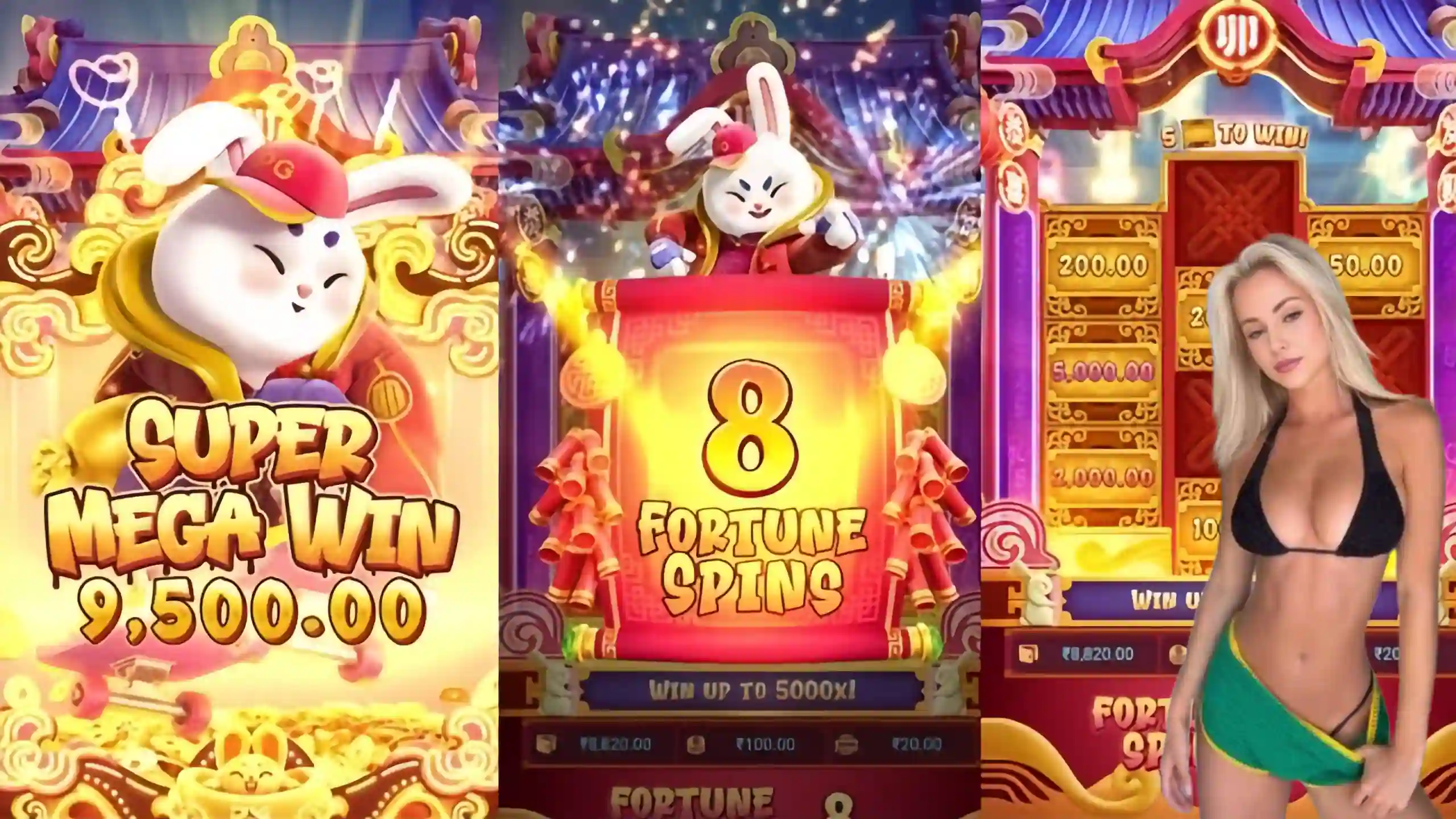 Wild Expansivo Fortune Rabbit fxfx - Coelho Dourado que Expande